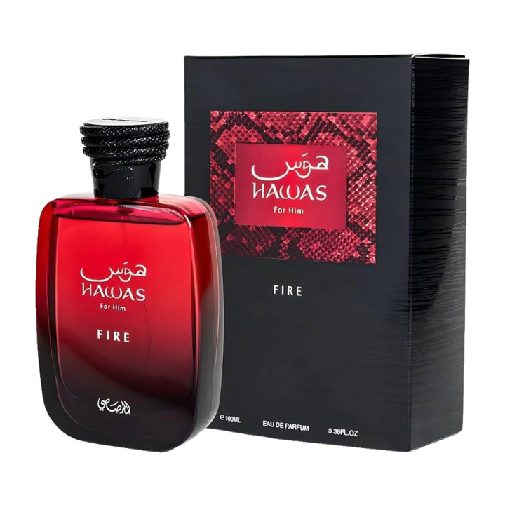 HAWAS FIRE Rasasi perfume Unisex 100ml