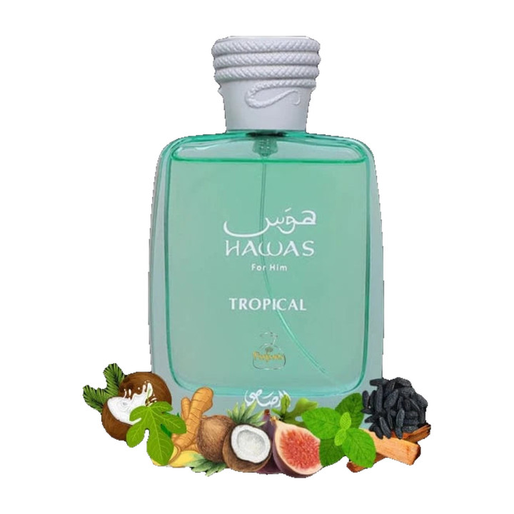 HAWAS TROPICAL Rasasi perfume Hombre 100ml