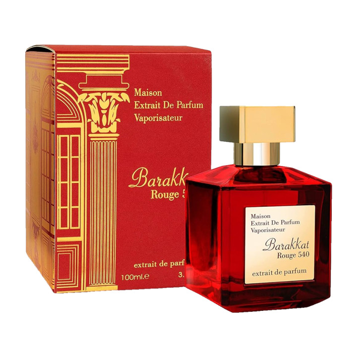 BARAKKAT ROUGE 540 EXTRAIT Fragrance World perfume Unisex 100ml