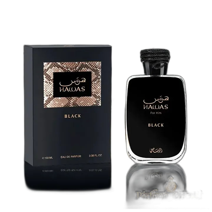 Hawas Black Rasasi Hombre 100ml | Rihanah