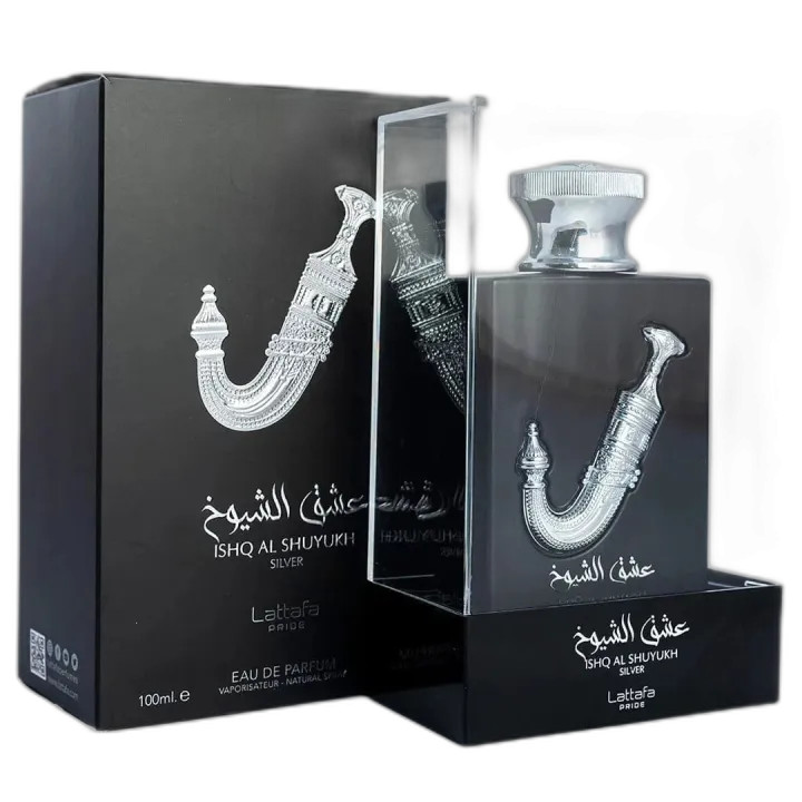 Ishq Al Shuyukh Silver Lattafa Unisex 100ml