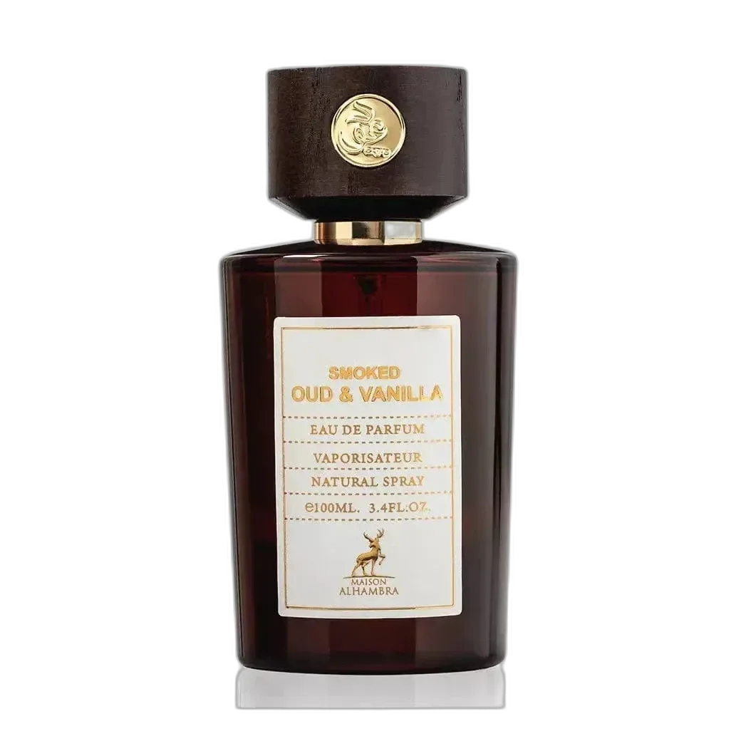 SMOKED OUD Y VAINILLA Maison alhambra perfume Unisex 100ml.