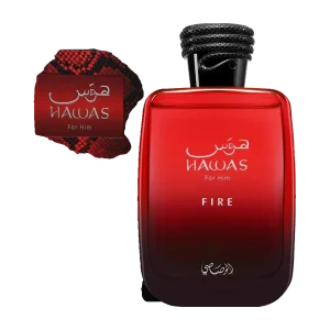 HAWAS FIRE Rasasi perfume Unisex 100ml — imagen 2