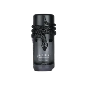 Lattafa - Musamam Black Intense - 100ml - Eau De Parfum - Perfume Masculino — imagen 2