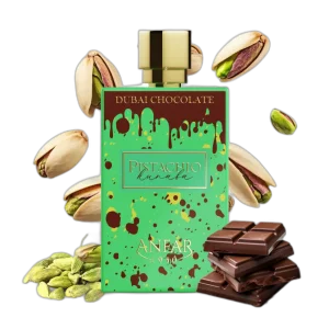 DUBAI CHOCOLATE PISTACHIO KUNAFA Anfar 1950 Perfume Unisex 80ml — imagen 2