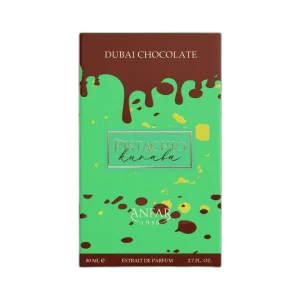 DUBAI CHOCOLATE PISTACHIO KUNAFA Anfar 1950 Perfume Unisex 80ml — imagen 4